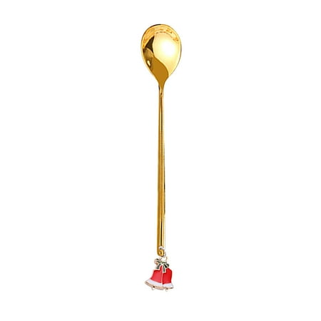 

Dinner Forks ，Home Christmas Decorations Metal Coffee Fork Stirring Spoon Christmas Table Decorations New Year