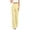 Yellow-1, variant on Straight Wide Leg Dress Pants for Women High Elastic Waist Business Casual Work Office Summer Trousers with Pockets