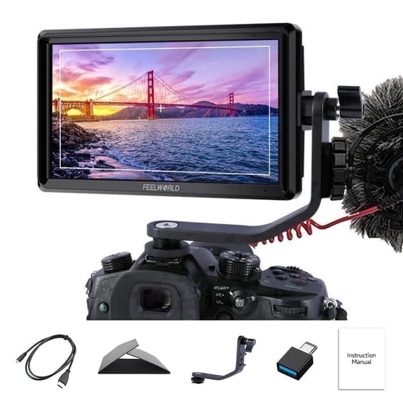 FEELWORLD FW568 V3 6 inch DSLR Camera Field Monitor