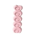 thumbnail image 3 of Florero de cerámica en forma de corazón, adorno de mesa, regalo multifuncional del Día de San Valentín para cafetería, decoración decorativa para Rosa 85x55x255cm, 3 of 10