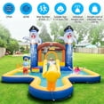 thumbnail image 4 of Costway Inflatable Water Slide Park Bounce House Splash Pool Water Cannon with 735W Blower, 4 of 10