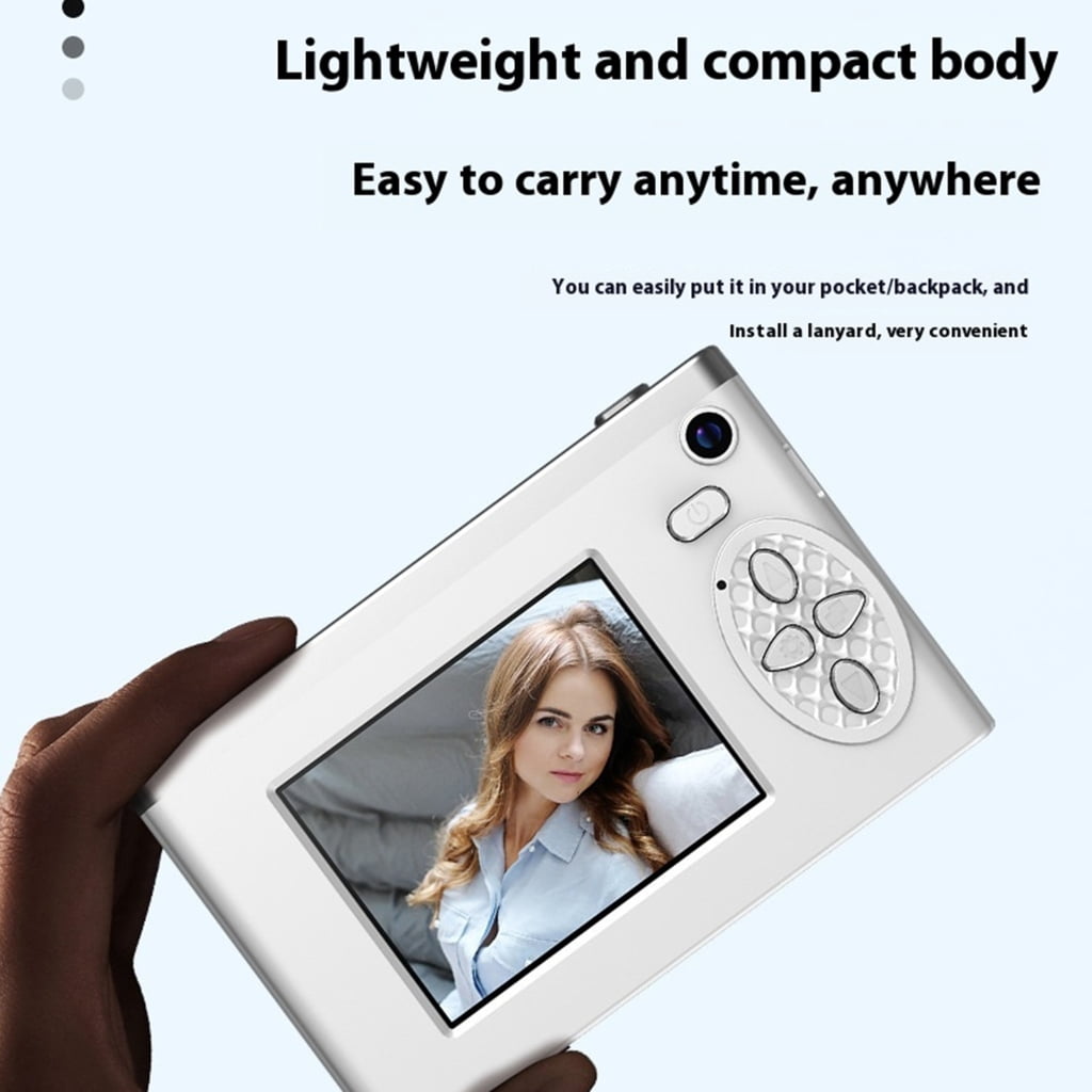 YongCo 6400W Pixels Digital Camera with 4K Video Recording and Lightweight Body for Everyday Use Multiple Scene