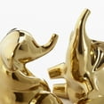 thumbnail image 4 of Cyan Design 09866 Jumbo Ceramic Elephant Statue - Gold, 4 of 7