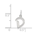 thumbnail image 3 of FB Jewels Sterling Silver Initial D Pendant, 3 of 4