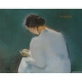 thumbnail image 2 of Helene Schjerfbeck 24x20 Black Ornate Framed Double Matted Museum Art Print Titled: Maria (1909), 2 of 5