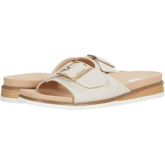 Dr. Scholls Womens Originalist 2 Slide Sandal 7 Sand Dollar