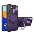 thumbnail image 1 of Poco X5 Pro X4 Pro F5 Pro M4 M5 F3 C40 Estuche rígido para teléfono de armadura pesada a prueba de golpes de lujo con soporte de metal, 1 of 4