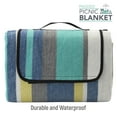 thumbnail image 2 of Eternal Picnic Collection Waterproof Blanket Mat, with Padding and Water Resistant Backing, Extra Large, 2 of 5