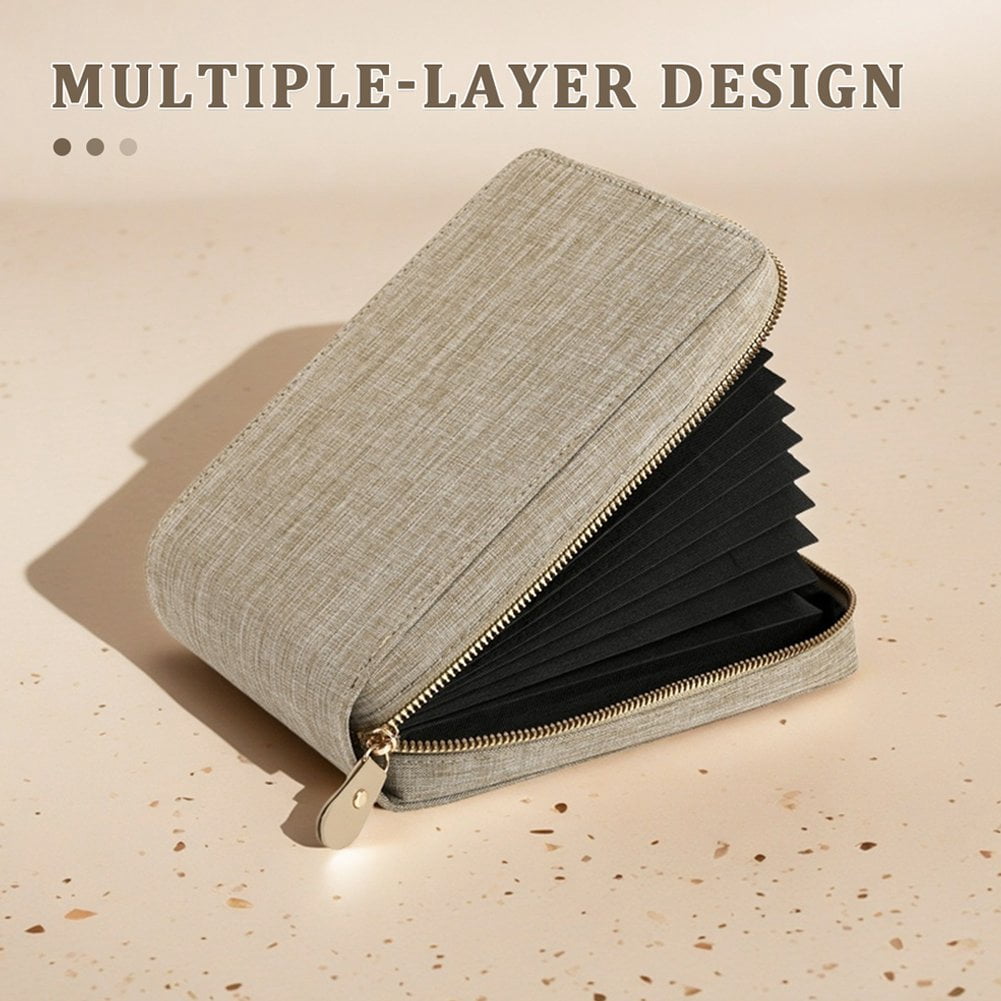 Vjnyvs Circular Needle Storage Bag Knitting Tool Bag Oxford Cloth Weaving Needles Storage Bag Crochet Sewing Accessories Kit Bag