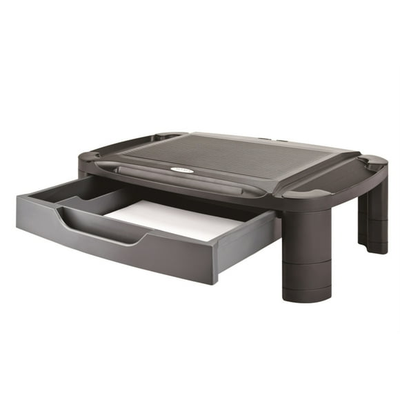 Extra Wide Professional Monitor/Printer Stand w/Drawer