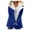 Dark Blue, variant on gakvbuo Winter Coats For Women Faux Fur Thicken Fleece Warm Overcoat Composite Button Lapel Outerwear Long Sleeve Hoodless Casual Lightweight