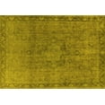 thumbnail image 1 of Ahgly Company Indoor Rectangle Oriental Yellow Industrial Area Rugs, 4' x 6', 1 of 4