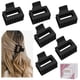 thumbnail image 1 of Pinzas para el cabello con garra mediana para mujeres y niñas, pinzas para el cabello pequeñas rectangulares mate de 2 pulgadas para cabello fino/medio grueso, pinzas antideslizantes para el cabe, 1 of 5