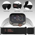 thumbnail image 4 of ANBEER Rugged Nylon Sports Watch Band for Apple Watch 41mm, 40mm, 38mm, Ultra, Series 9/8/7/6/5/4/3/2/1/SE, 4 of 8