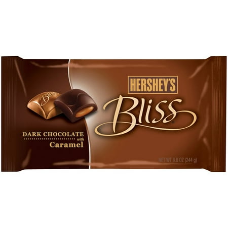 Hershey's Bliss Dark Chocolate with Caramel, 8.6 Oz.