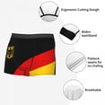 thumbnail image 7 of Male Fashion German Flag Underwear Coat of Arms of Germany Boxer Briefs Stretch Shorts Panties Underpants, 7 of 7