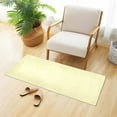 thumbnail image 6 of Pale Yellow Bath Mat 39x20 Non-Slip Bathroom Rugs Absorbent Soft Plush Quick Dry for Tub Shower Kitchen Home Decor, 6 of 8