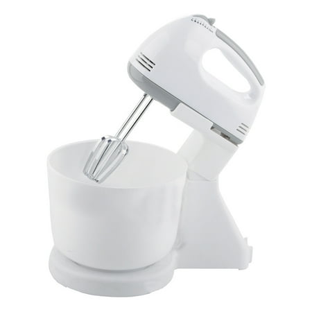 

Tzilke 7-Speed Electric Hand Mixer - Stainless Steel Food Beater for Baking Cakes Eggs and Cream 220V EU Plug