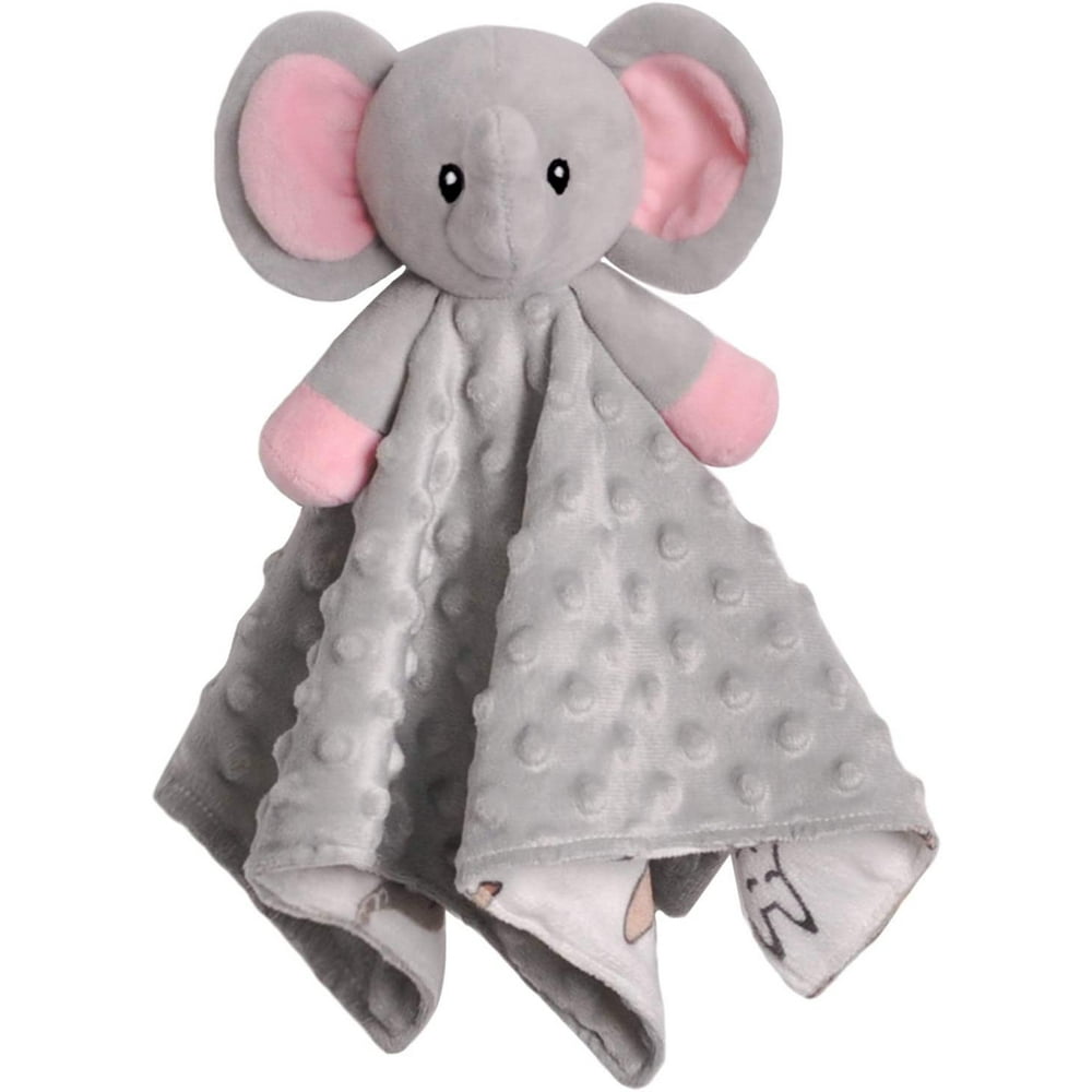 blanket with stuffed animal head