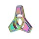 thumbnail image 4 of Hilandero,Nueva caliente mini prima de aleación de metal Fidget dedo de la mano Spinner girar Triáng Meterk Multicolor, 4 of 7