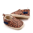 thumbnail image 5 of Baby Girls Boys Leopard Print Walking Shoes Toddler Soft Sole Non Slip Flat Loafers Unisex Casual Dress Shoes, 5 of 8