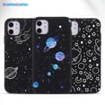 thumbnail image 2 of Coque en silicone souple pour iPhone, espace extra-atmosphérique, planète, étoiles, lune, Spacvier, 14, 14Pro Max, 14Plus, 13Pro Max, 13, 12, 11 qiuyongming unisex, 2 of 2