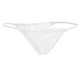 thumbnail image 1 of s de flores de encaje transparente para mujer transparente Bragas Correas Cintura baja T-Back Night Club Ropa interior Blanco Baoblaze Braguitas de mujer con braguitas, 1 of 8