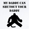 thumbnail image 2 of CafePress - My Daddy Can Shutout Your Daddy Body Suit - Long Sleeve Cotton Baby Bodysuit, 2 of 4