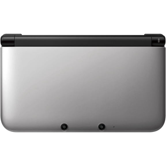 Restored Nintendo 3DS LL (Japanese Version) SPR-001(JPN) Silver/Black (Refurbished)
