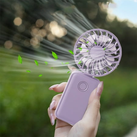 

Naittoop Kitchen Clearance Up to 65% Handheld Fan Hanging Collar Fan Foldable Rechargeable 3-speed Adjustable Low Noise Handheld Fan For Outdoor Travel Indoor Office And Home Use.