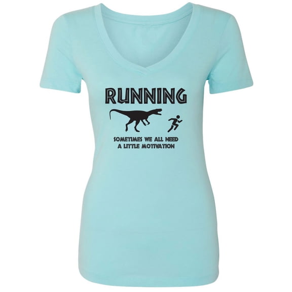Running Sometimes We All Need Womens V-Neck Tee