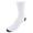 White with Black Heel and Toe, variant on Knocker Cotton Blend Crew Sport Socks (4 Pairs) (Men)