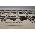thumbnail image 4 of EORC Ivory Hand Knotted Wool Traditional Peshwar Rug, 8' X 10', 4 of 5