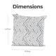 thumbnail image 3 of Cojin Decorativo para Sala Moderno Acolchonado de Chenille Suave Ideal para Dormitorio Sofa Oficina Blanco Gaon, 3 of 5