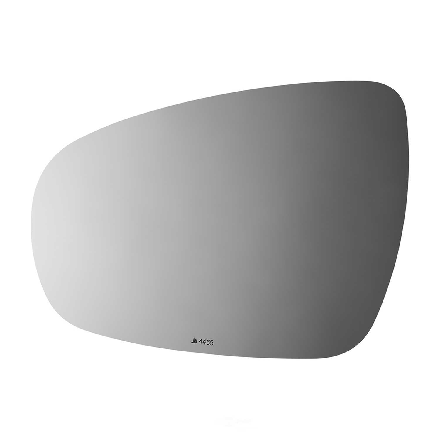 Burco Side View Mirror Replacement Glass - Clear Glass - 4465