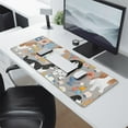thumbnail image 2 of Long Mouse Pads for Desk,Cavalier King Charles Spaniel Dog and Flower Desk Mats on Top Of Desks, Desk Mouse Pad Extra Large with 3mm Non-Slip Base and Stitched Edge for Gaming,Work,Home 31.5"x11.8", 2 of 5