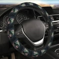 thumbnail image 6 of KLL Car Steering Wheel Cover, Universal 15 inch, Soft Elastic and Comfortable,Car Accessories Decorations-Forest Mushroom Skull, 6 of 7