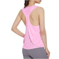 thumbnail image 2 of yillto Womens Athletic Tank Racerback Sleeveless Lightweight Loose Summer Running Yoga Tee Shirts, 2 of 4