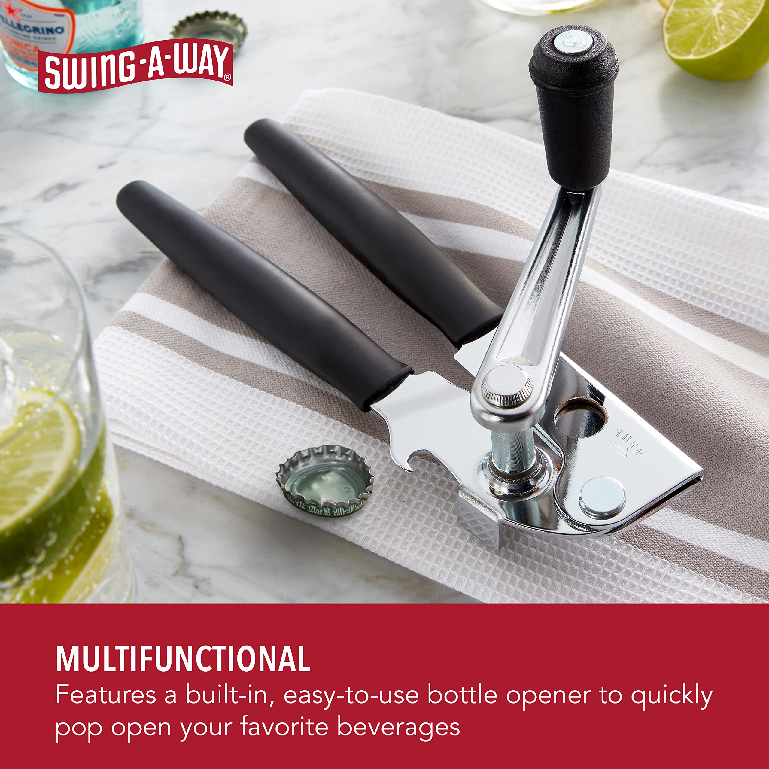 Swing-A-Way Stainless Steel Manual Can Opener photo 5