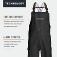thumbnail image 6 of Grundens Mens Neptune 509 Black Commercial Fishing Bib Pants Brand New, 6 of 6