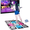 thumbnail image 2 of USB Dance Floor Mat, Non-Slip Dancing Step Dance Mat Pad Blanket Compatible for PC Laptop Video Game, Musical Play Mat Dancer Blanket for Kids/Adults/Family Home Entertainment, 2 of 9