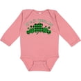 thumbnail image 3 of Inktastic My 1st St. Patrick's Day with Plaid Shamrocks Boys or Girls Long Sleeve Baby Bodysuit, 3 of 5