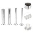 thumbnail image 4 of EeaseCA 4PCS Stainless Steel Vertical Type Sausage Funnel Stainless Steel Sausage Accessory, 4 of 7