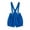 Blue, variant on Girls Overalls Shorts with Adjustable Strap and Pockets Playground Ready Summer Casual Wear for Easy Move 120 Size Red
