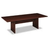 basyx BL Laminate Series Rectangular Conference Table, 96w x 44d x 29 1/2h, Mahogany