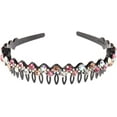thumbnail image 1 of 1pcs Peigne à Dents Bandeau Zigzag Bandeau Dentaire (Coloré), 1 of 5