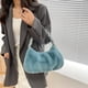 thumbnail image 5 of Bolso para teléfono móvil para mujer, Bolso suave para llaves y monedas, bonita con asa tejida, Bolso para citas diarias, 5 of 7