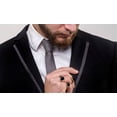 thumbnail image 5 of Gold Plated Solid 925 Sterling Silver Black Onyx Signet Men Ring, 5 of 5