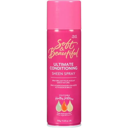 Soft & Beautiful Ultimate Conditioning Sheen Spray 11.25 oz. Aerosol Can