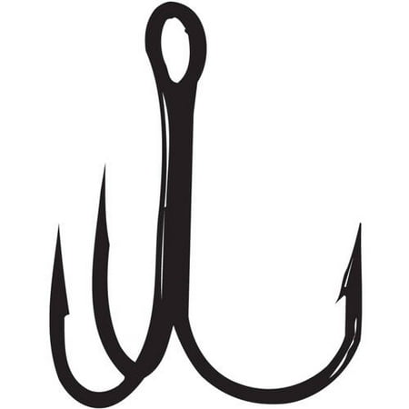 - Gamakatsu Treble Hooks, Round Bend